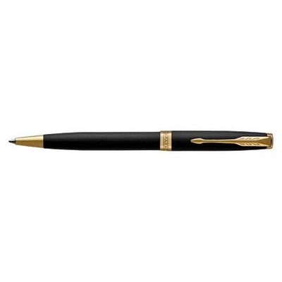 Parker - Sonnet mattschwarz lackierter GT-Medium-Kugelschreiber