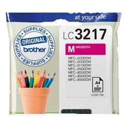 Brother - Tintenpatrone LC-3217M rot