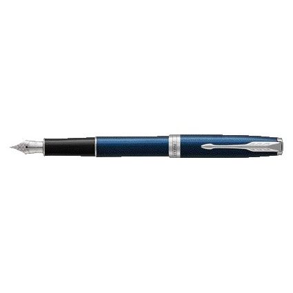 Parker - Füllfederhalter Sonnet blau lackiert CT mittel