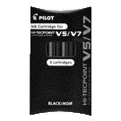 Pilot - Tintenpatrone Begreen Hi-Tecpoint V5/V7 schwarz 3er-Set