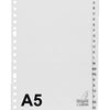 Kangaro - Tabs A5 17-Loch G520AZM Alphabet grau PP