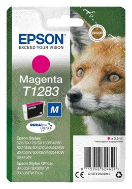 Epson - Tintenpatrone T1283 rot