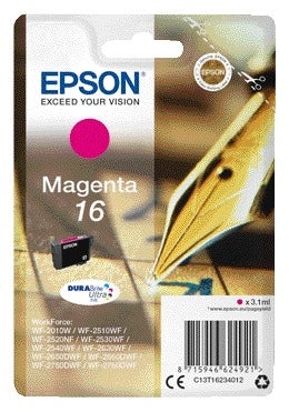Epson - Tintenpatrone 16 T1623 rot