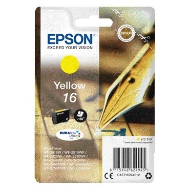 Epson - Tintenpatrone 16 T1624 gelb