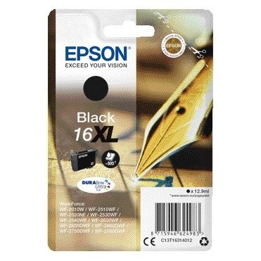 Epson - Tintenpatrone 16XL T1631 schwarz