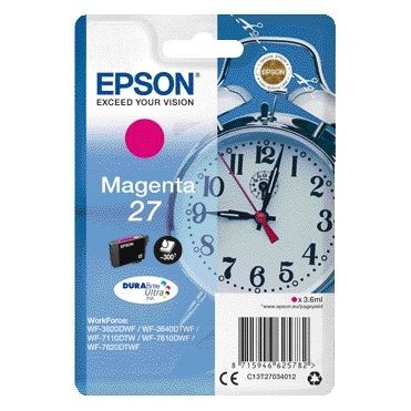 Epson - Tintenpatrone 27 T2703 rot