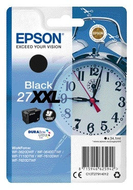 Epson - Tintenpatrone 27XXL T2791 schwarz | 4 Stück