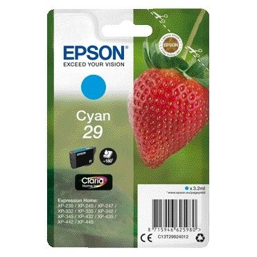 Epson - Tintenpatrone 29 T2982 blau