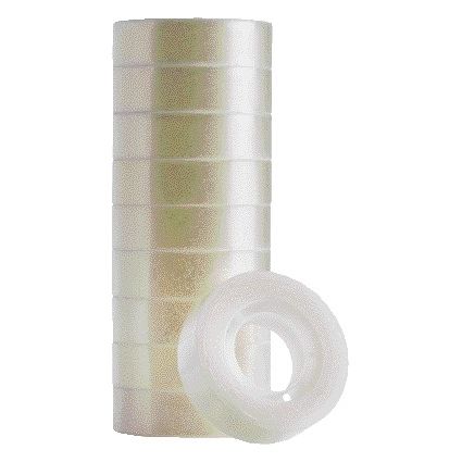 Quantore - Klebeband 15mmx33m transparent | 10 Stück