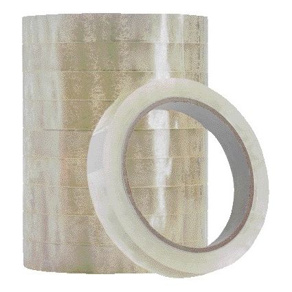 Quantore - Klebeband 15mmx66m transparent | 120 Stück