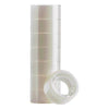 Quantore - Klebeband 19mmx10m transparent | 8 Stück