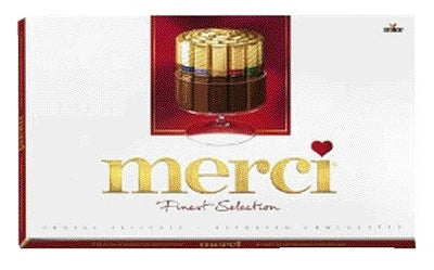 Merci - Schokolade feinste Auswahl 400gr | 8 Stück