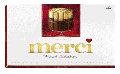 Merci - Schokolade feinste Auswahl 400gr | 8 Stück