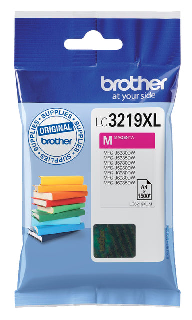 Inkcartridge Bruder LC-3219XLM Red HC