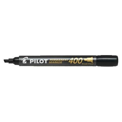 Pilot - Permanentmarker 400 diagonal breit schwarz
