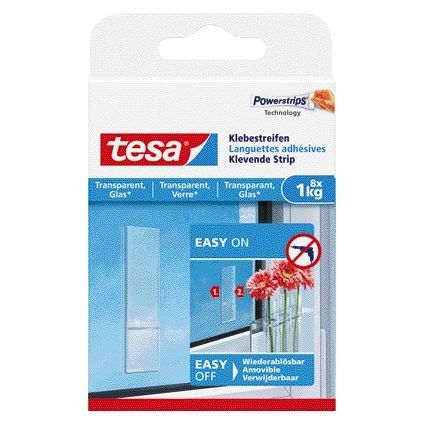 Tesa - Klebestreifen ® doppelseitig transparent 1kg 8 Stück 8 Stück