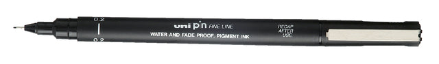 Fineliner Uni-Ball-Pin 0,2mm schwarz | 12 Stücke