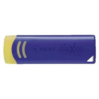 Pilot - Radiergummi friXion gelb mit blauem Halter