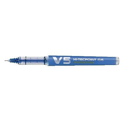 Pilot - Tintenroller Begreen Hi-Tecpoint V5 fein blau | 10 Stück