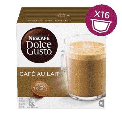 Nescafé - Kaffeetassen Café au lait 16 Stück