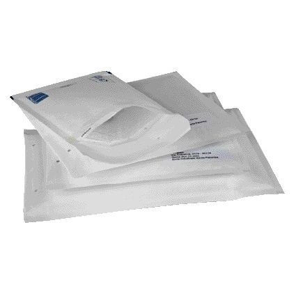 Quantore - Umschlag Luftkissen Nr.12 140x225mm weiß 5 Stück