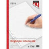 Quantore - Innen A4 23-Loch blanko 100 Blatt | 5 Stück