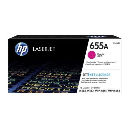 HP - Tonerkartusche cf453a 655a rot
