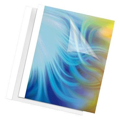 Fellowes - Thermohülle A4 1,5 mm weiß 100 Stück