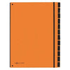 PAGNA - Sortiermappe Trend A4 12 Register orange