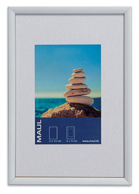 Fotorahmen Maul Design 10x15 cm Aluminium Silber