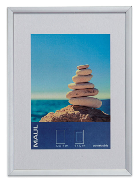 Fotorahmen Maul Design 13x18cm Aluminium Silber