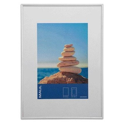 MAUL - Fotorahmen Design 30x40cm Aluminiumrahmen Silber
