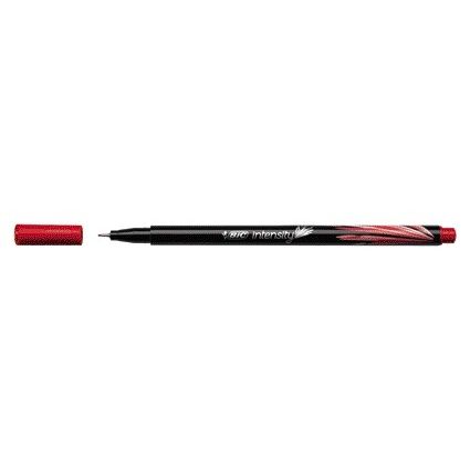 Bic - Fineliner Intensity fein rot | 12 Stück
