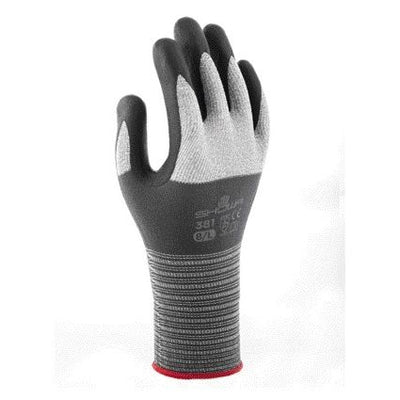 Showa - Grip-Handschuh 381 Nitril l grau