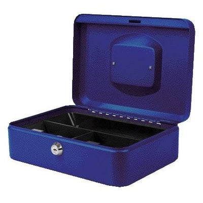 Pavo - Geldkassette 250x180x90mm blau