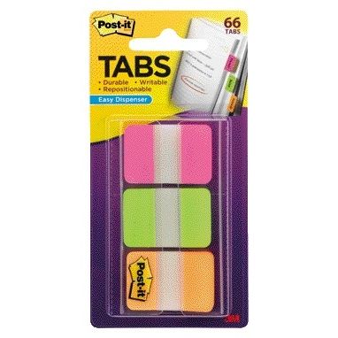 Post-it - Indextabs 686pgo 25x38mm stark sortiert | 6 Stück