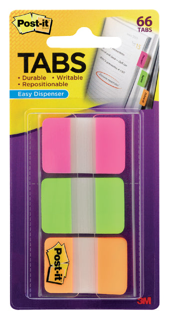 INDEXTABS 3M Post-It 686 25x38mm starker Assorti