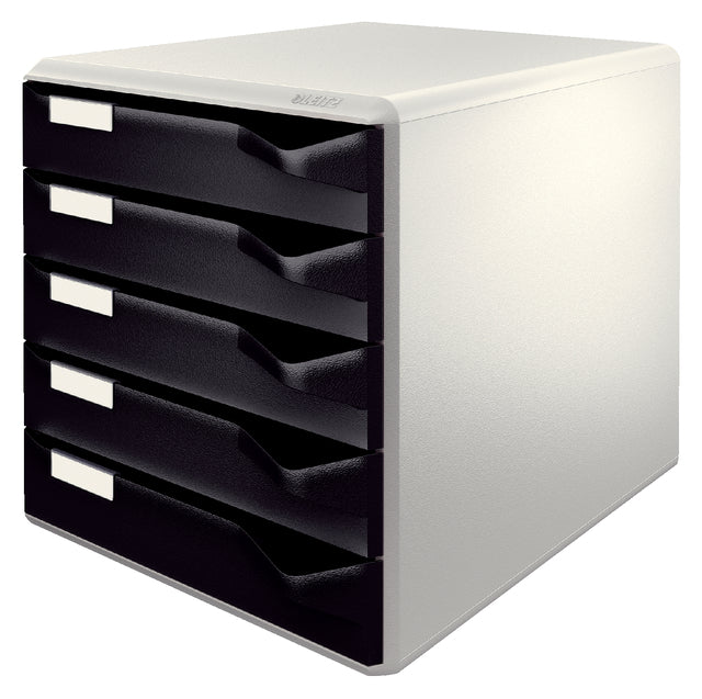 Beladener Block Leitz 5280 5 beladen schwarz