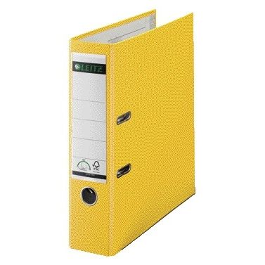 Leitz - Ordner 1010 180° 80mm PP A4 gelb
