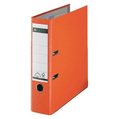 Leitz - Ordner 1010 180° 80mm PP A4 orange