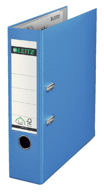 Ordner Leitz 1010 180 ° 80mm pp a4 hellblau