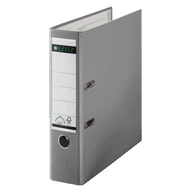 Leitz - Ordner 1010 180° 80mm PP A4 grau