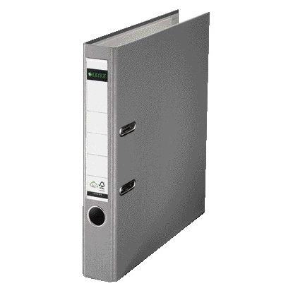 Leitz - Ordner 1015 180° 52mm PP A4 grau | 20 Stück