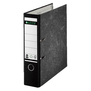 Leitz - Ordner 1080 180° 80mm Karton A4 schwarz