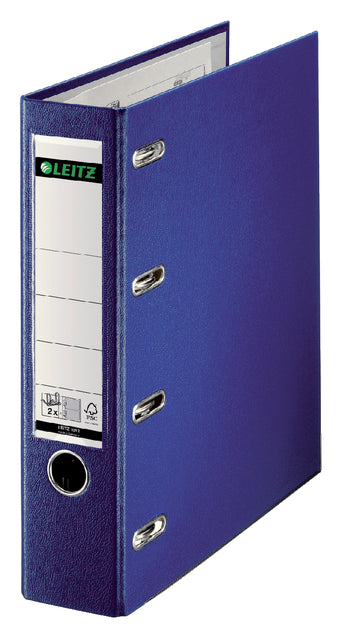 Bankordner Leitz A4 75mm 2 Mechanik Blau | 5 Stücke