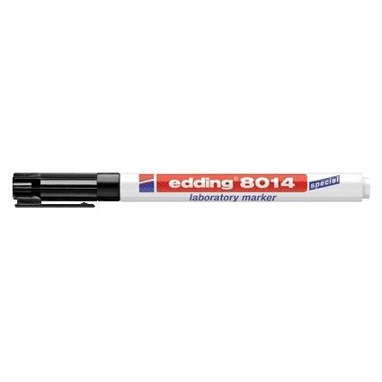 Edding - Filzstift 8014 Labor rund 1mm schwarz