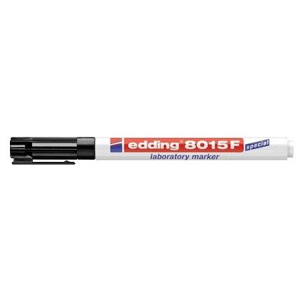 Edding - Filzstift 8015 Labor rund 0,75mm schwarz