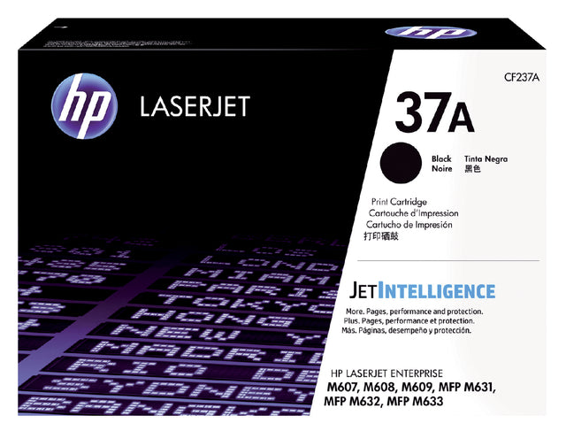 HP - Tonerkartridge HP CF237A 37A Schwarz | 1 Stück