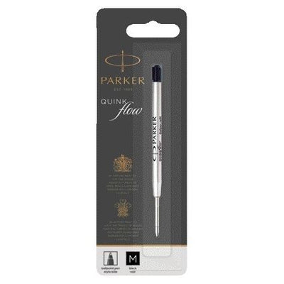 Parker - Kugelschreibermine Quinkflow medium schwarz Blister à 1 Stück