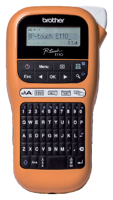 Etikett Drucker Bruder P-Touch E110